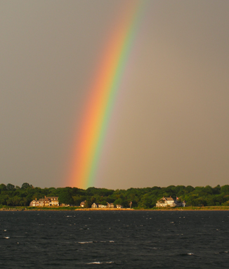 Rainbow over Fishers Island